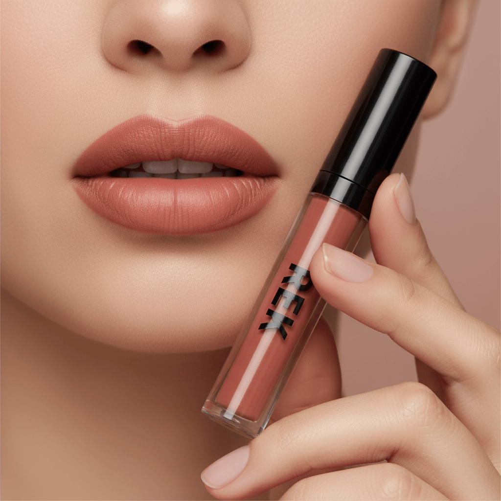 Liquid Matte Lipstick – Longwear Soft-Matte Finish by REK Cosmetics