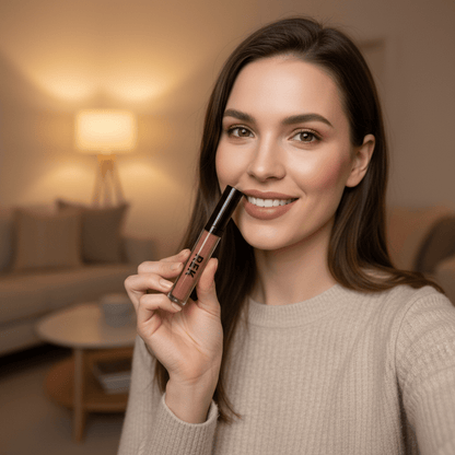 Liquid Matte Lipstick – Longwear Soft-Matte Finish by REK Cosmetics