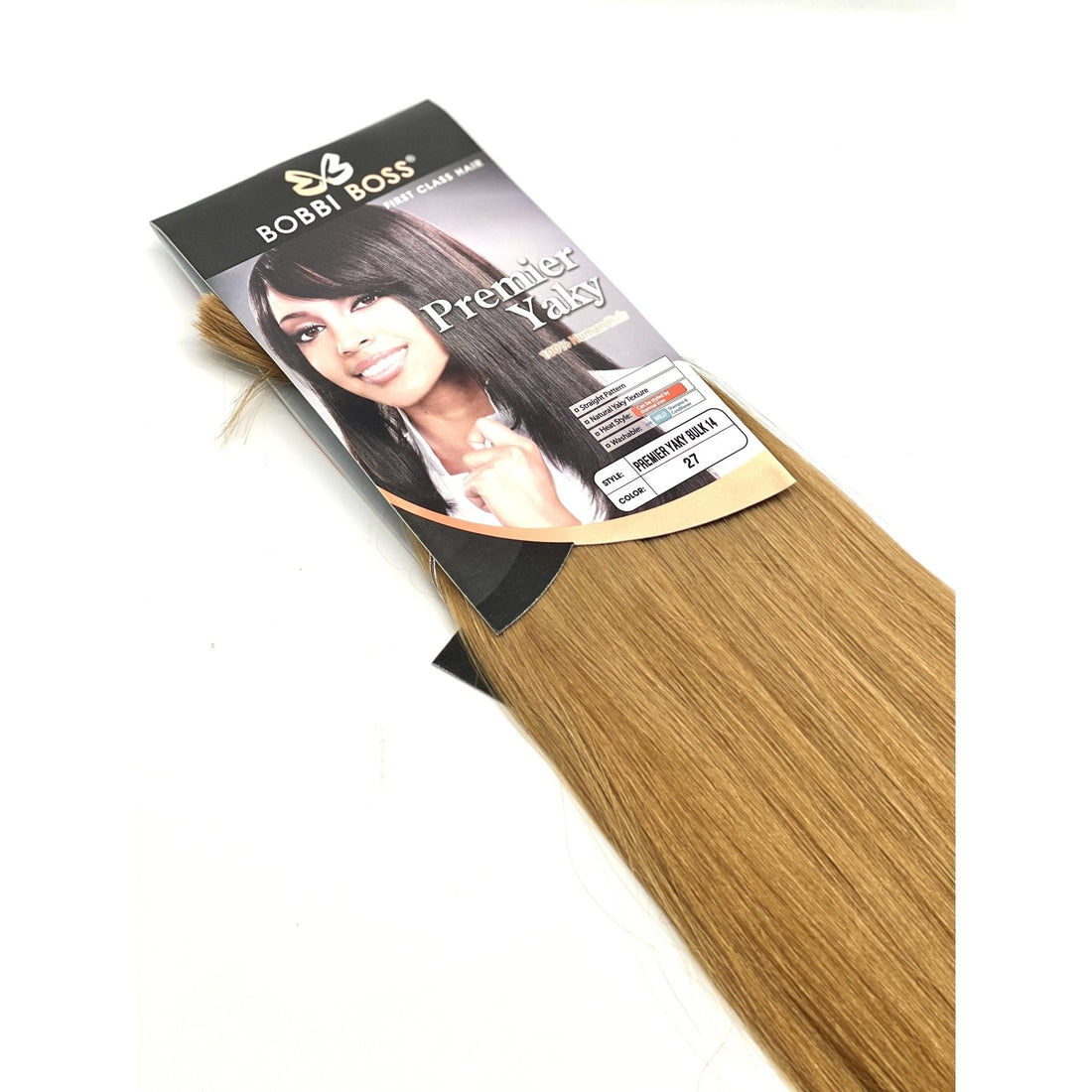 Bobbi Boss 100% Human Hair Premier Yaky Bulk 18"
