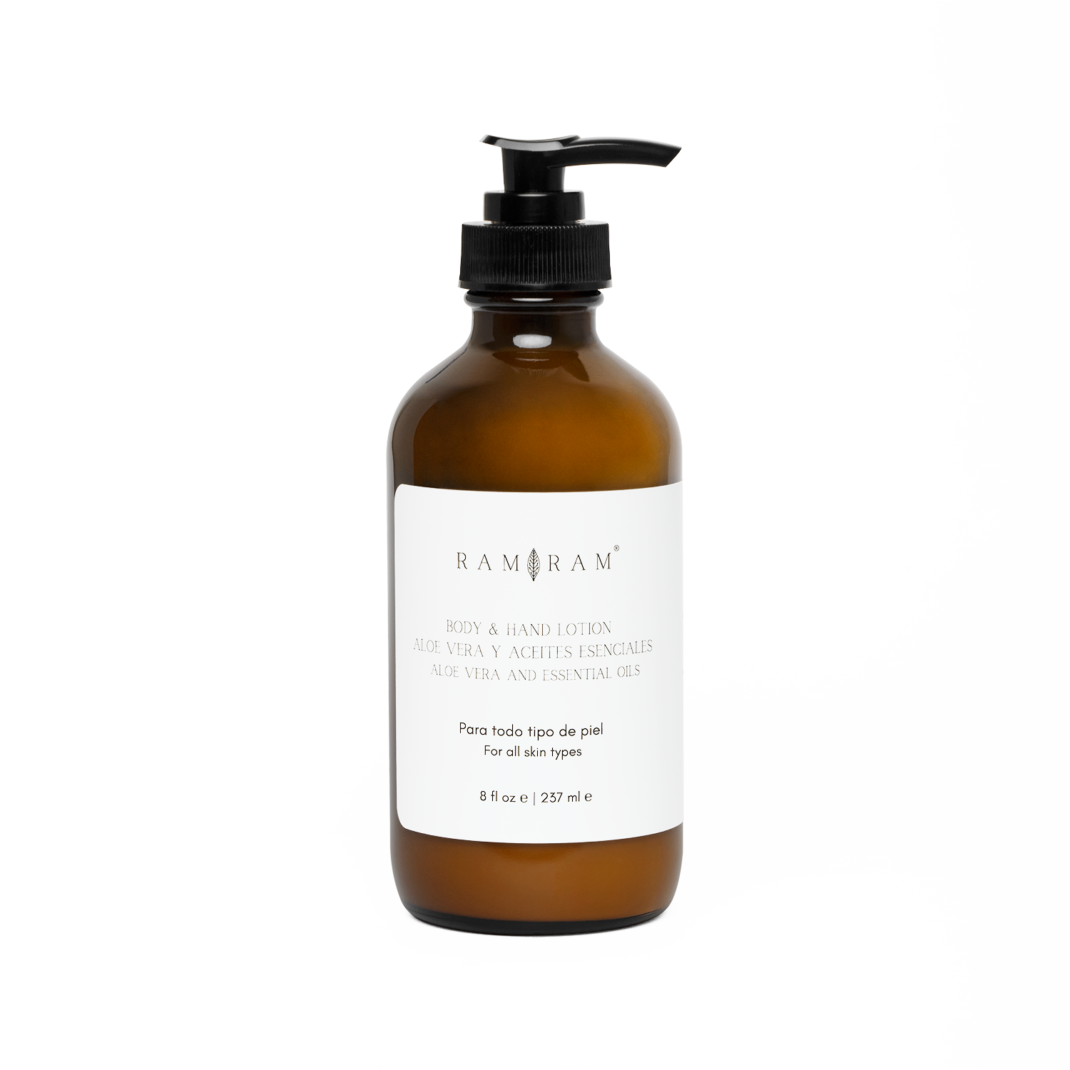 Hand &amp; Body Lotion Essential Oils &amp; Aloe Vera | 8oz by Ram Ram USA