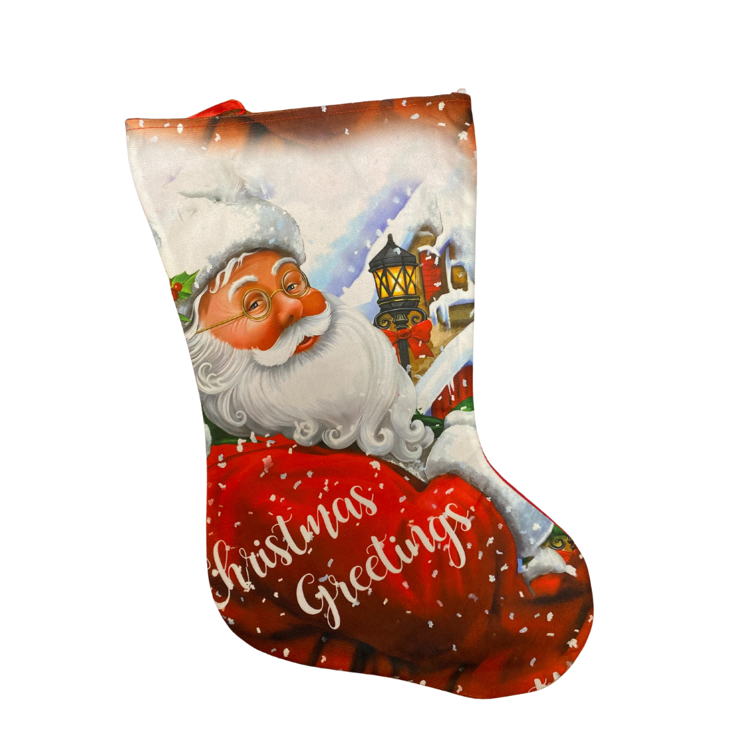 Bota Navideña Decorativa – Santa, Hombre de Jengibre o Cascanueces (AA2025-4-57/58/59/60/61) by Farmacias Savia