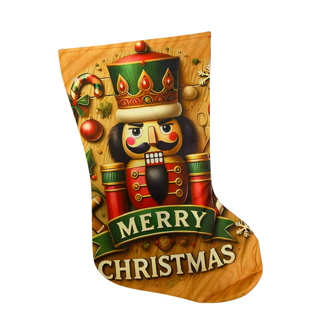 Bota Navideña Decorativa – Santa, Hombre de Jengibre o Cascanueces (AA2025-4-57/58/59/60/61) by Farmacias Savia