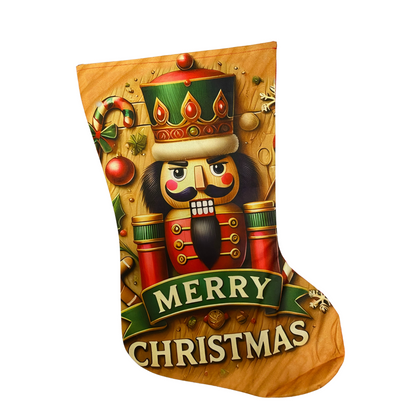 Bota Navideña Decorativa – Santa, Hombre de Jengibre o Cascanueces (AA2025-4-57/58/59/60/61) by Farmacias Savia