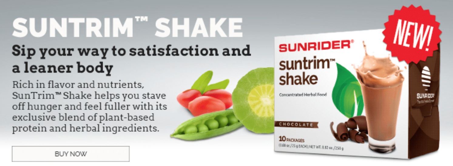 NOW AVAILABLE SunTrim Shake - Unique Protein Shake by Sunrider by Herb&