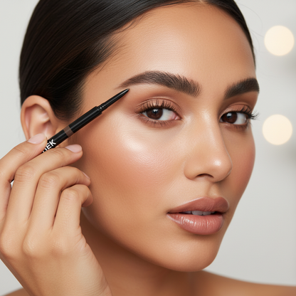 Precision Brow Retractable Pencil by REK Cosmetics — Precise shaping &amp; natural finish by REK Cosmetics