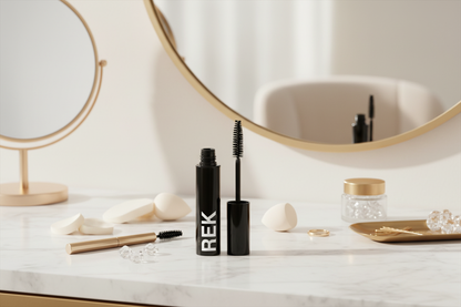 Clear Brow Set Gel – Flexible All-Day Hold by REK Cosmetics