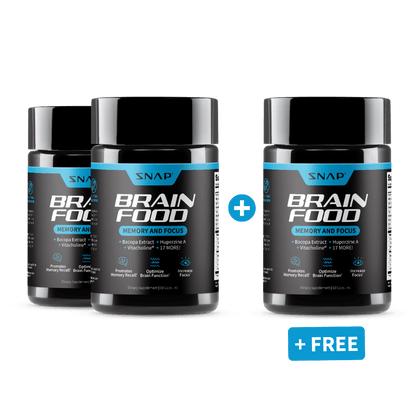 Brain Food - Buy 2 Get 1 Free by Snap Supplements