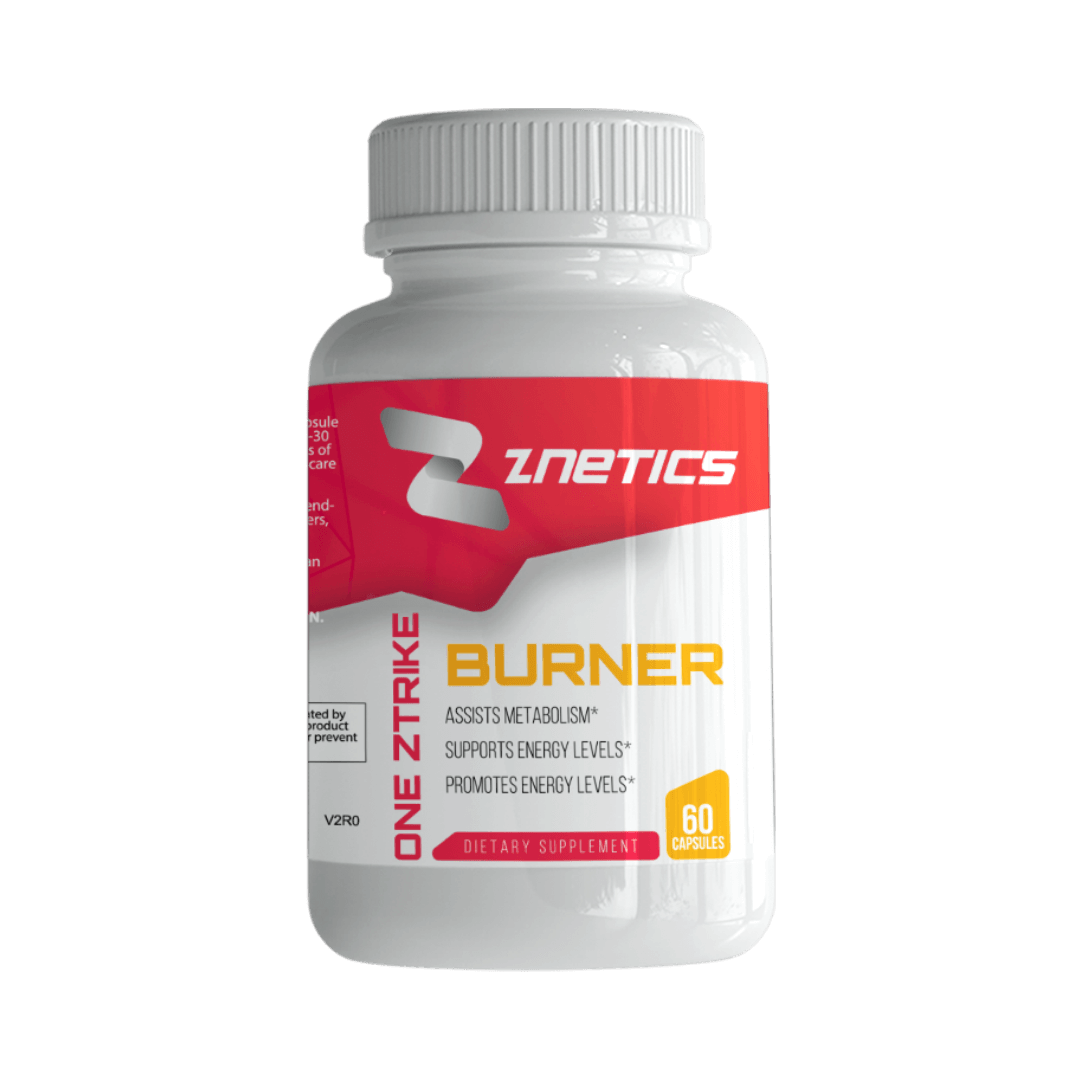 Burner | Thermogenic Fat Burner with Green Tea &amp; Caffeine | ONE ZTRIKE by ZNETICS by Znetics