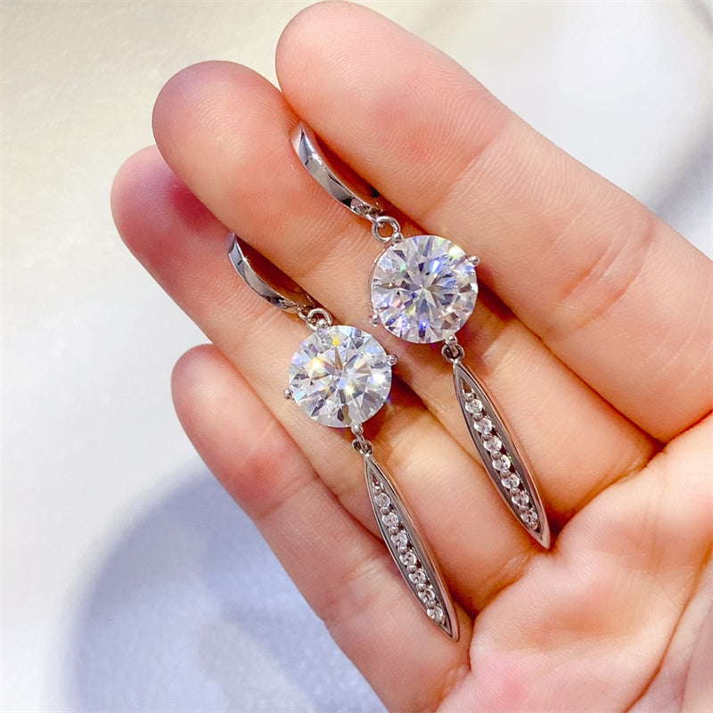 10 Carat Sparkala™ 925 Sterling Silver Earrings by Sparkala