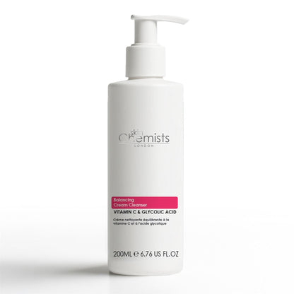 Balancing Vitamin C &amp; Glycolic Acid Cream Cleanser 200ml by skinChemists US