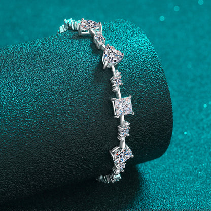 6.2 Carat Sparkala™ 925 Sterling Silver Bracelet by Sparkala