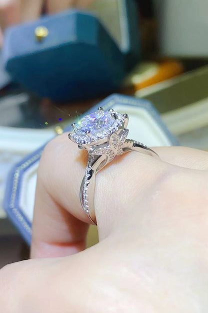 2 Carat Brilliant Round Cut Sparkala™ Platinum Over Pure Sterling Silver Ring by Sparkala