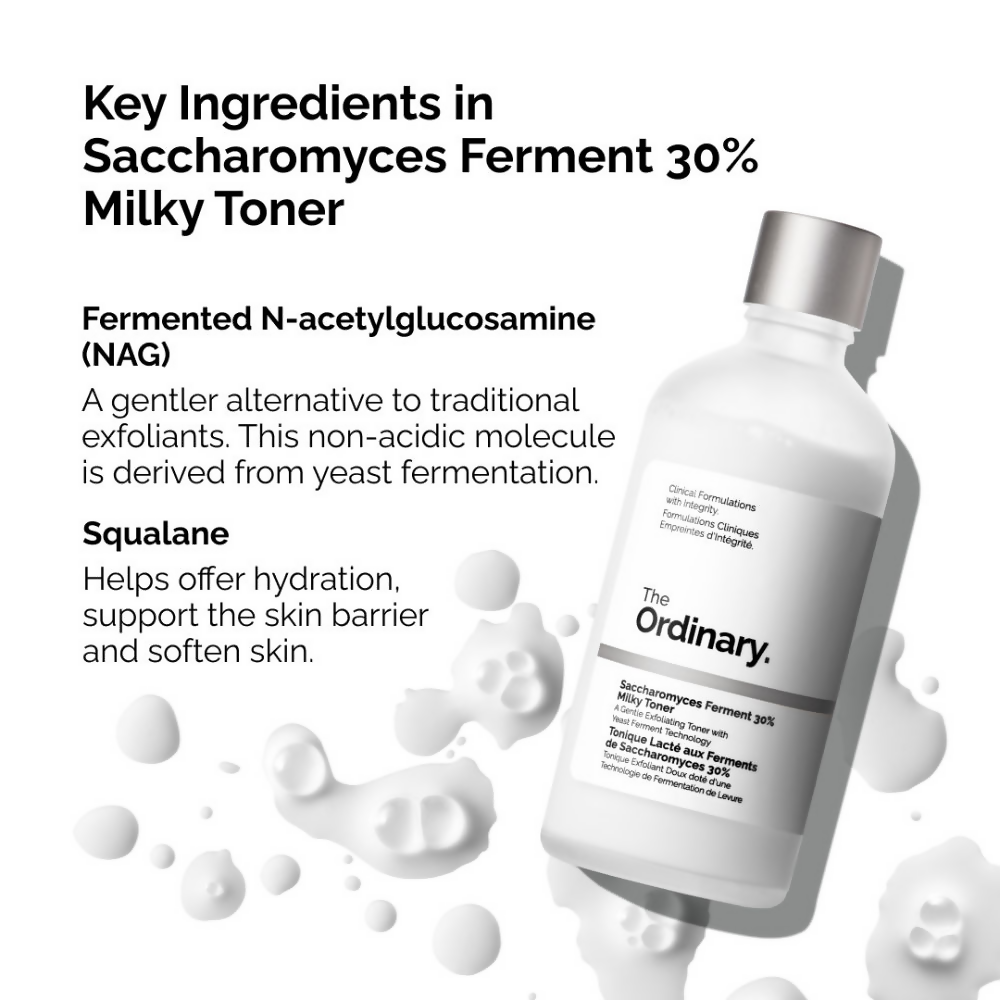 The Ordinary Saccharomyces Ferment 30% Milky Toner by Dista