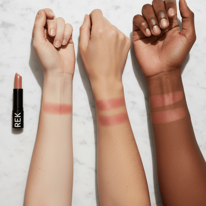Long-Wear Hydrating Matte Lipstick – Vegan by REK Cosmetics