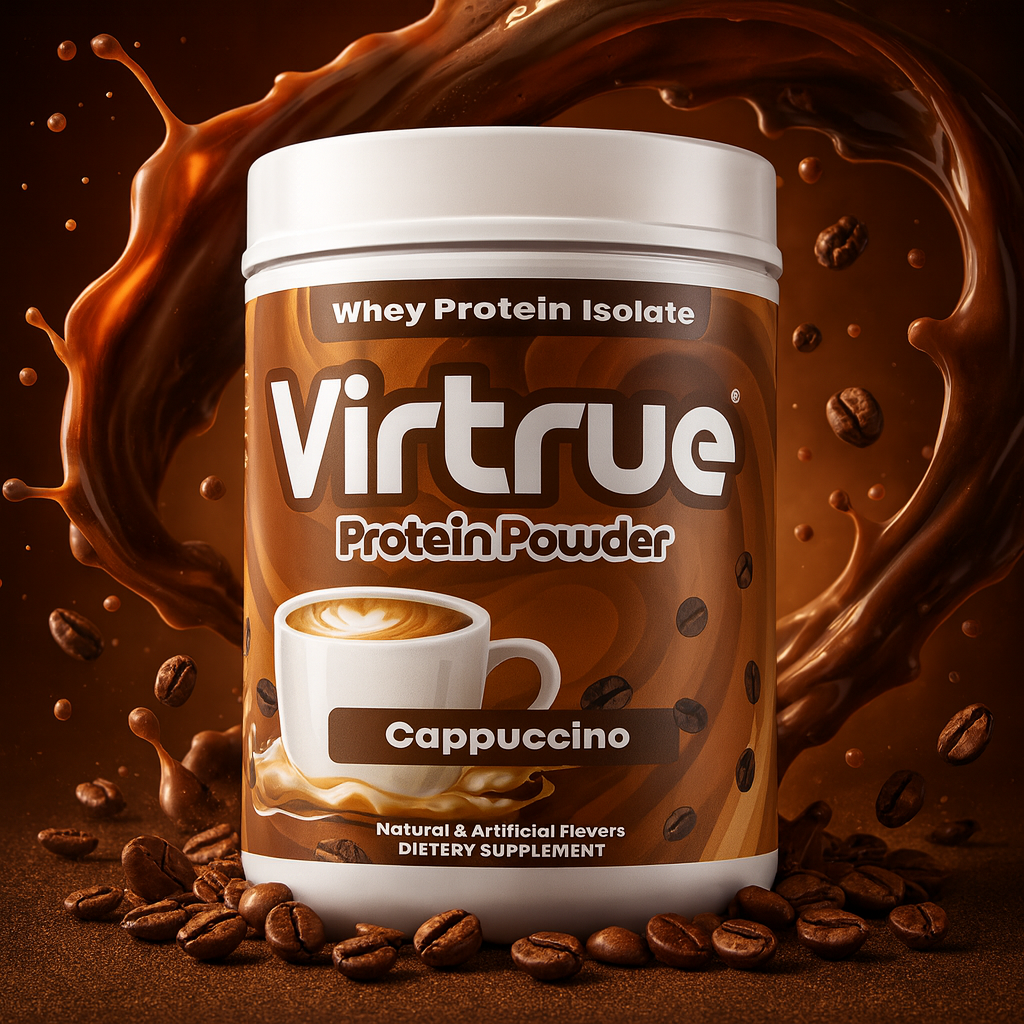 Cappuccino Whey Protein Isolate by Virtrue