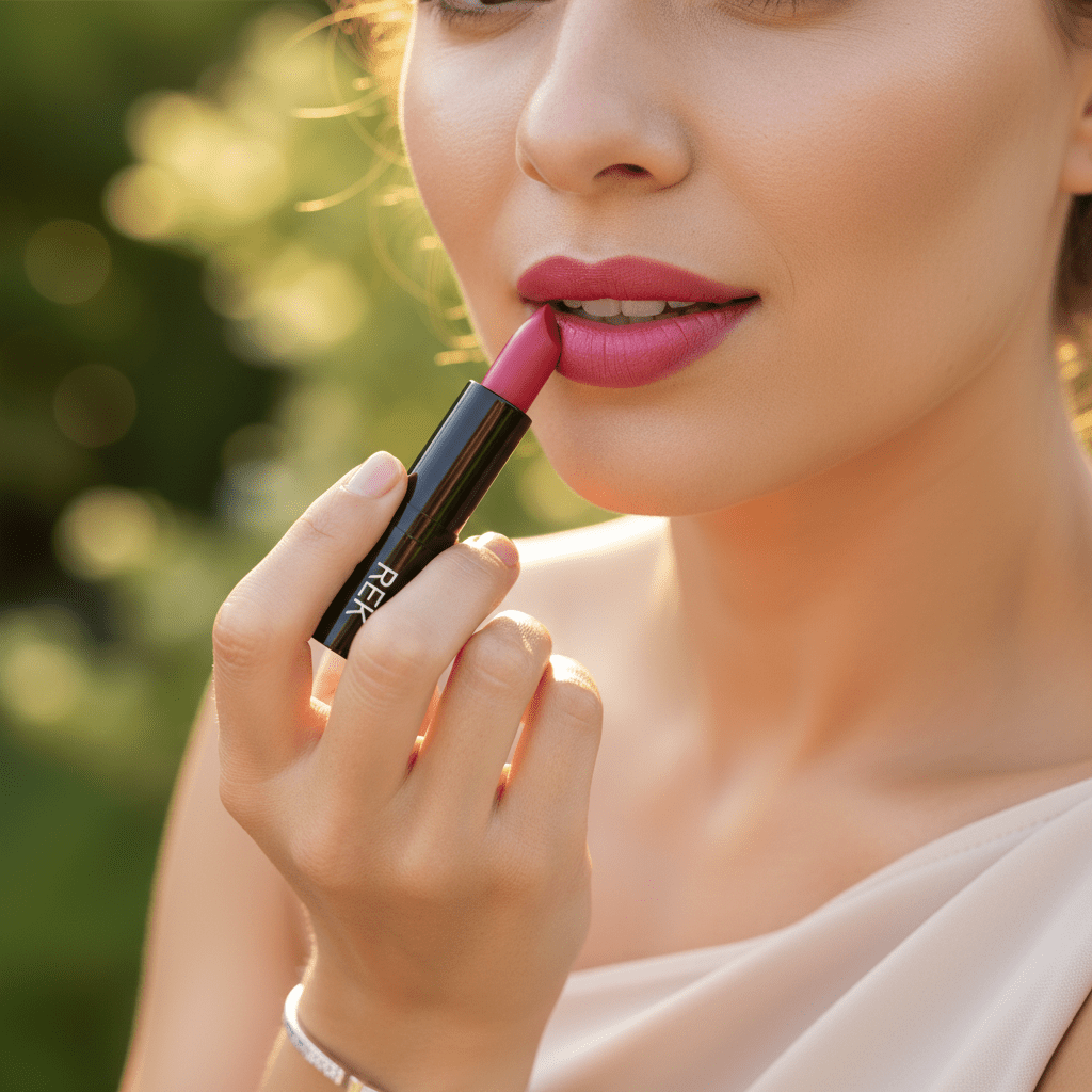 Long-Wear Hydrating Matte Lipstick – Vegan by REK Cosmetics