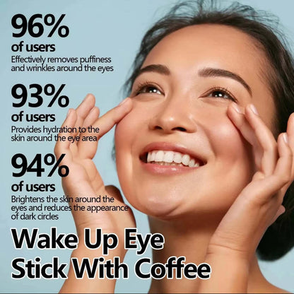 Snail Eye Cream Stick Collagen Fade Fine Lines Wrinkle Lightening Dark Circles Firming Eye Bags Puffiness Moisturizing Eye Cream by Korean Skin Care