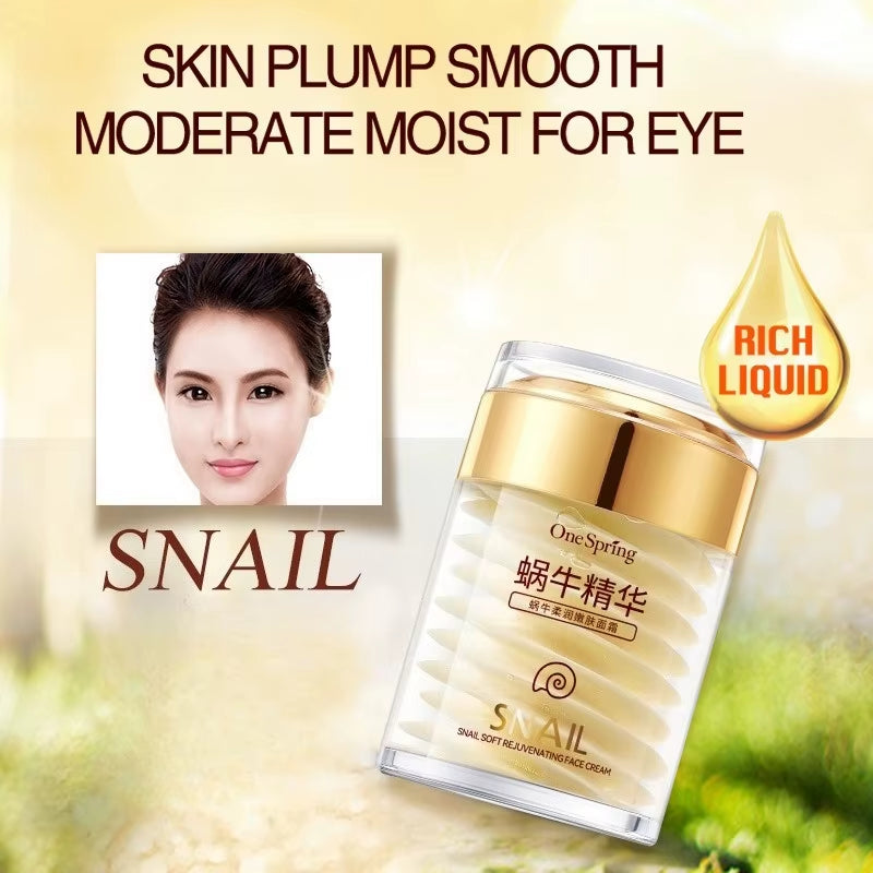 Snail Collagen Face Cream Moisturizer Firming Brighten Skin Day Cream for Face Nourishing Smoothing Korean Cosmetics Skin Care by Korean Skin Care