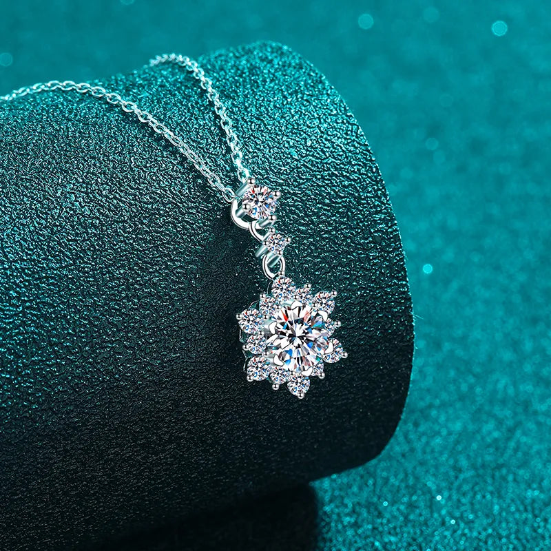 1 Carat Sparkala™ Zircon 925 Sterling Silver Necklace by Sparkala