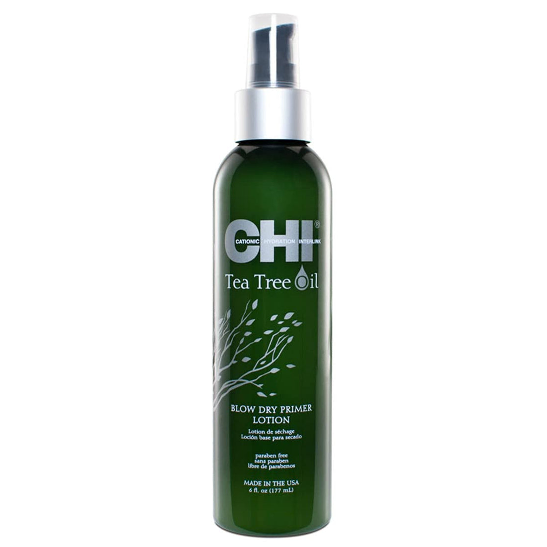 CHI Tea Tree Oil Blow Dry Primer Lotion, 6 oz