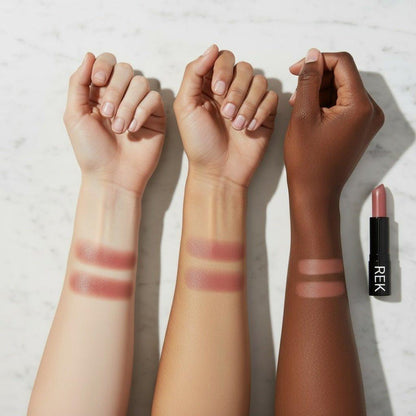 Long-Wear Hydrating Matte Lipstick – Vegan by REK Cosmetics