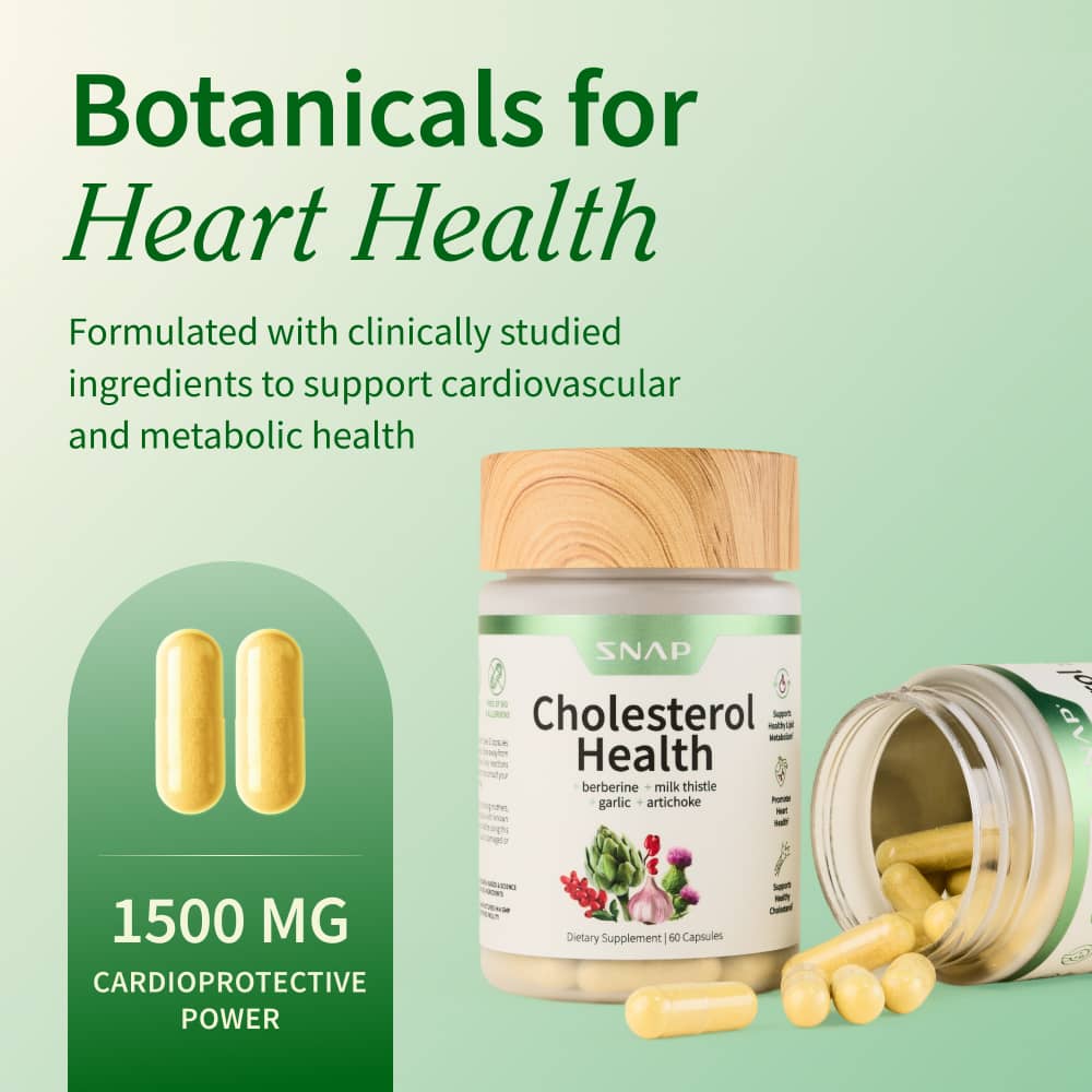 Heart Health, Blood Sugar &amp; Cholesterol Health Bundle by Snap Supplements