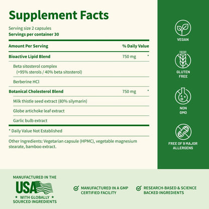 Blood Sugar &amp; Cholesterol Health Bundle by Snap Supplements