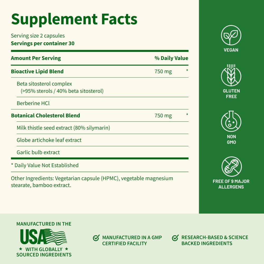 Heart Health &amp; Cholesterol Health Bundle by Snap Supplements