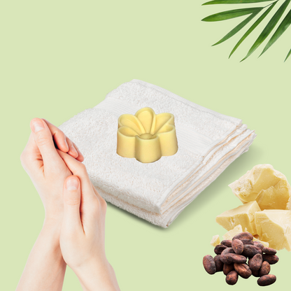 Flower Shaped Lotion Bar by Hippotanicals