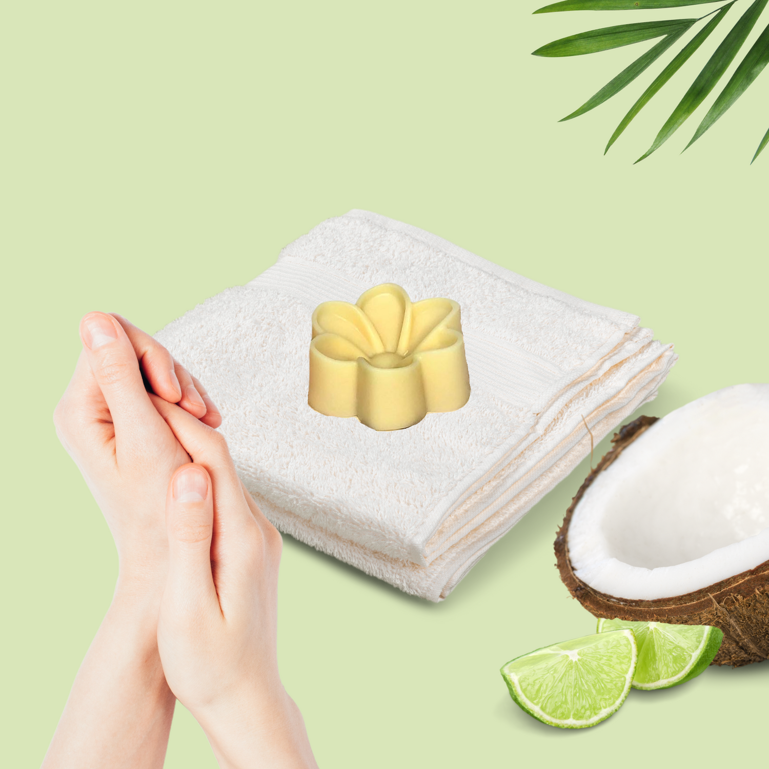 Flower Shaped Lotion Bar by Hippotanicals