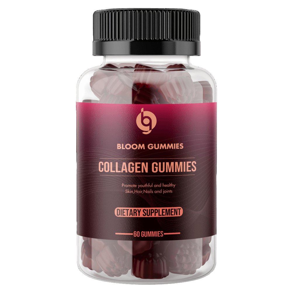 Collagen Gummies – Type I &amp; III Hydrolyzed | Skin, Hair &amp; Nails | BLOOM by ZNETICS by Znetics