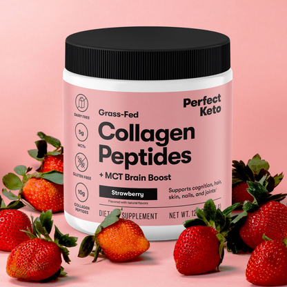Grass-Fed Collagen Peptides &amp; MCT Brain Boost by Perfect Keto