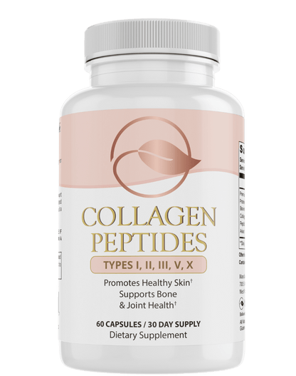 Collagen Peptides Types I, II, III, V, X by Bellawell by Bellawell Health