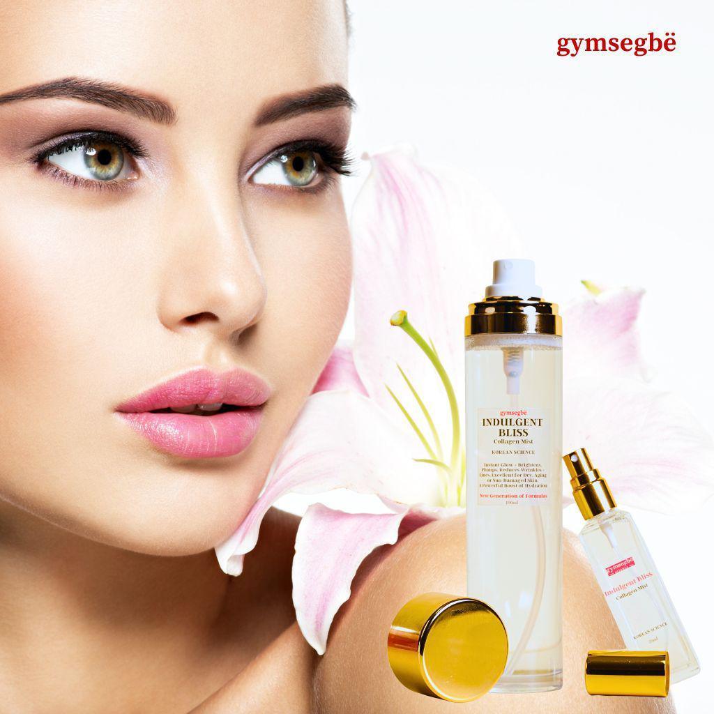 Indulgent Bliss Collagen Facial Mist by gymsegbë