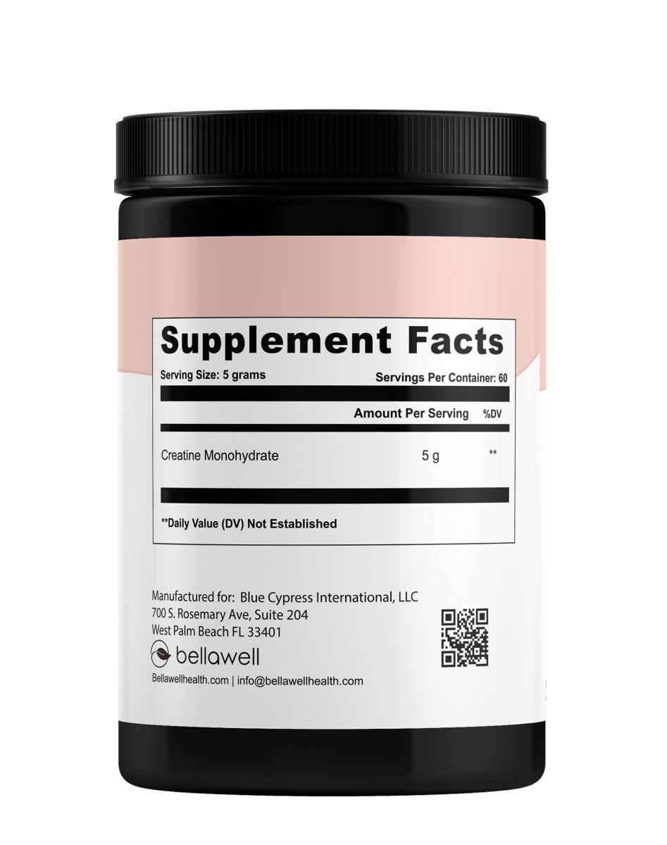 CREATINE Powder - High Energy Compound by Bellawell Health