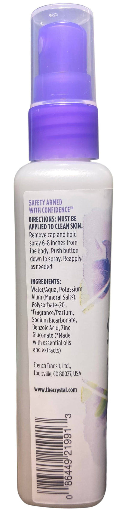 Crystal Deodorant, Spray, Lavender &amp; White Tea by Country Life Natural Foods