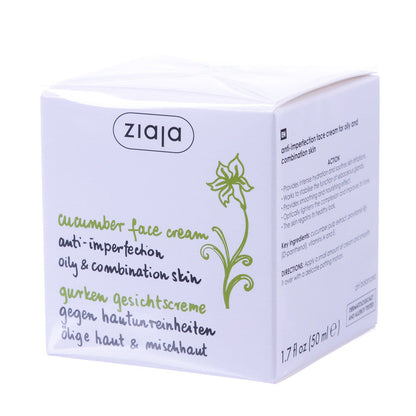 Cucumber Face Cream by Ziaja® USA Webstore