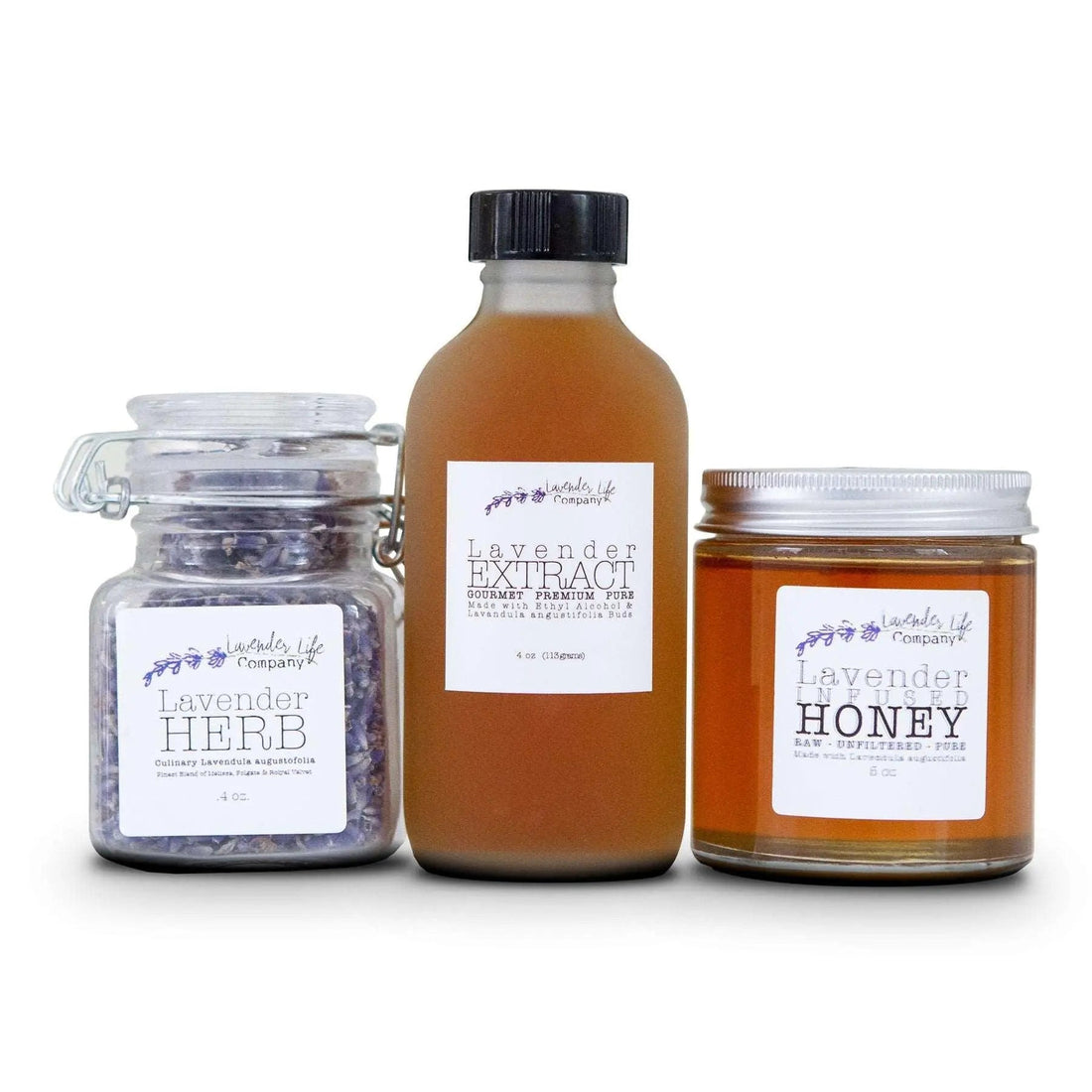 Culinary Lavender Trio Gift Set by Lavender Life Company
