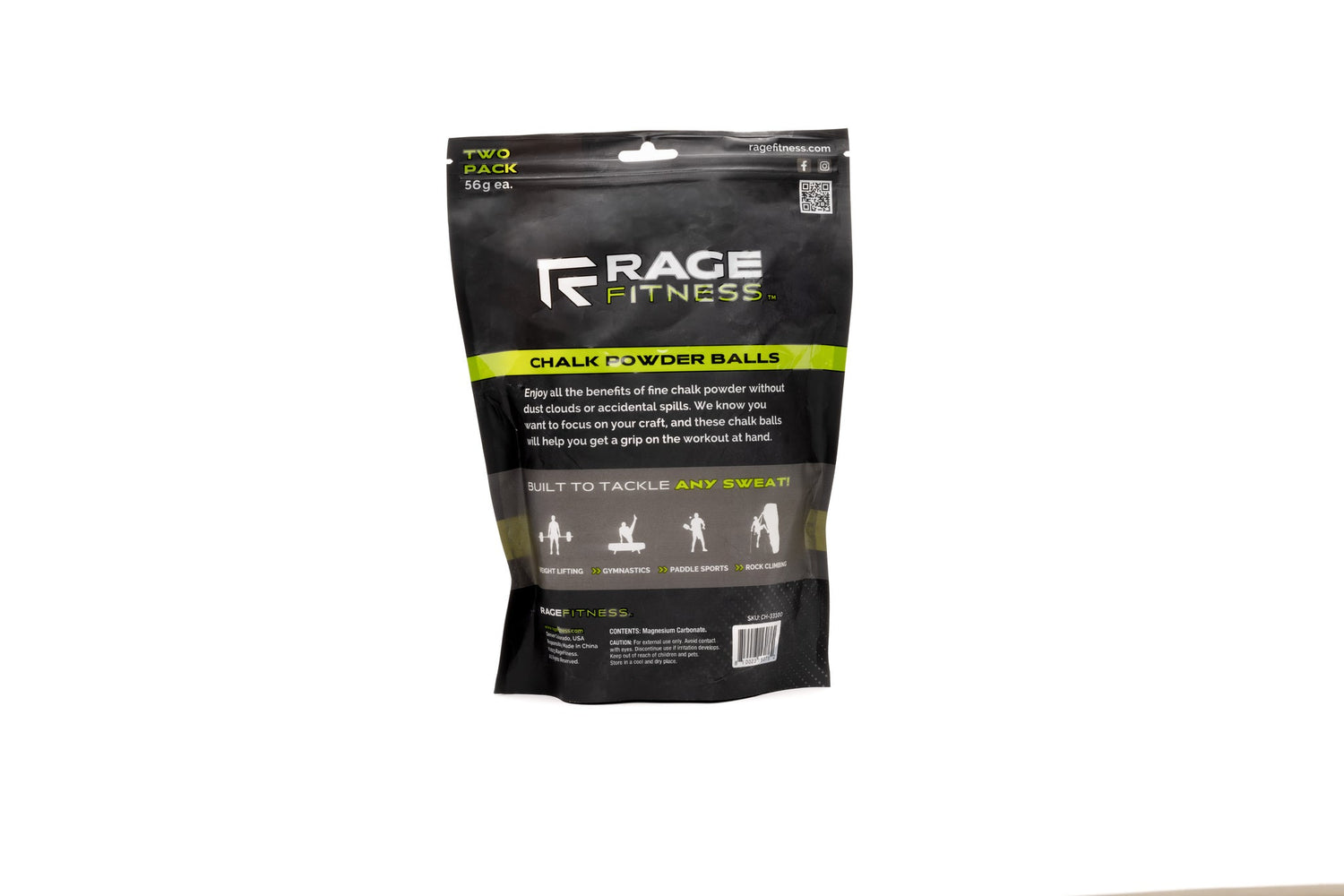 Chalk Powder Balls - 2 Pack by Rage Fitness