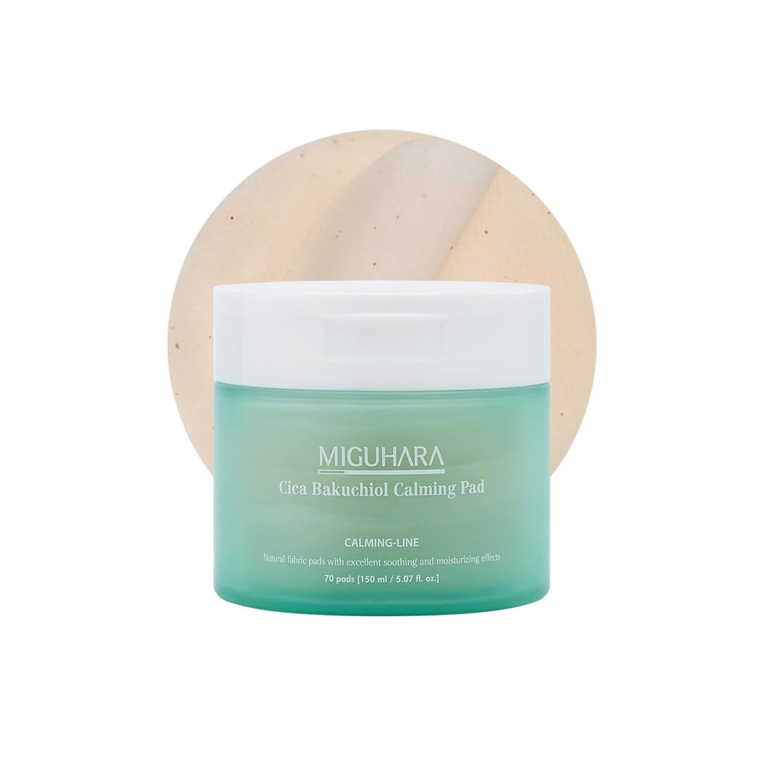Cica Bakuchiol Calming Pad | Korean Skincare Toner Pad (150Ml/5.07 Fl.Oz.) by Korean Skin Care