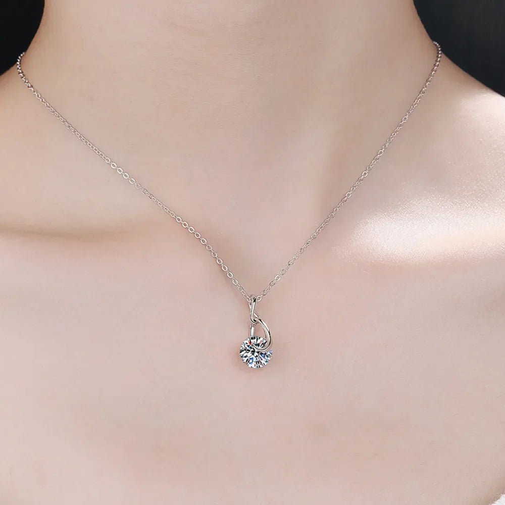 2 Carat Sparkala™ 925 Sterling Silver Necklace by Sparkala
