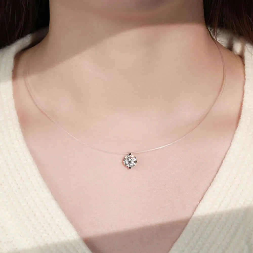 1 Carat Sparkala™ 925 Sterling Silver Necklace by Sparkala