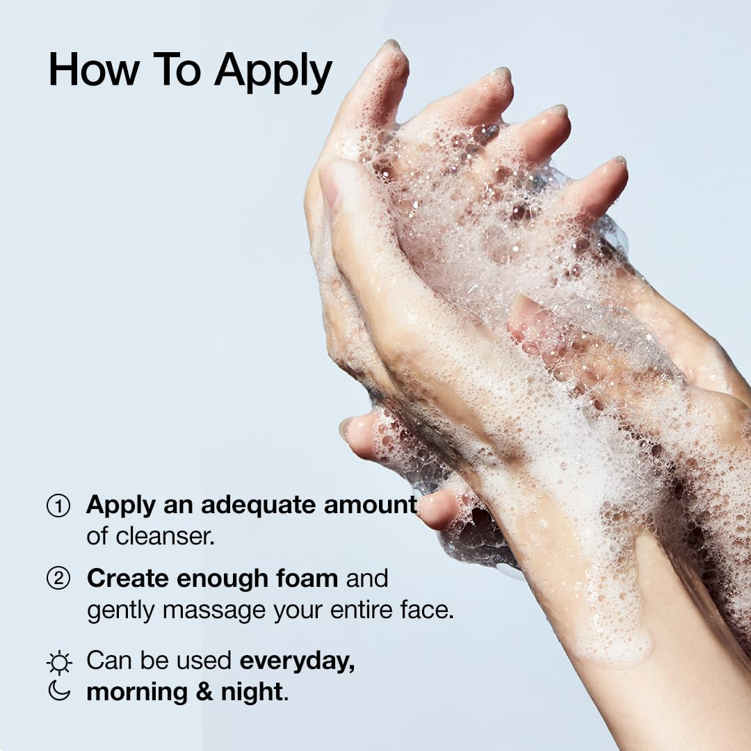 Moisturizing Gentle Gel Cleanser, Hyaluronic Acid, Squalane, Ceramide, Foaming Facial Korean Cleanser, Ph Balance, Daily Hydrating Face Wash, Korean Skincare (150Ml/5.07Fl Oz.) by Korean Skin Care