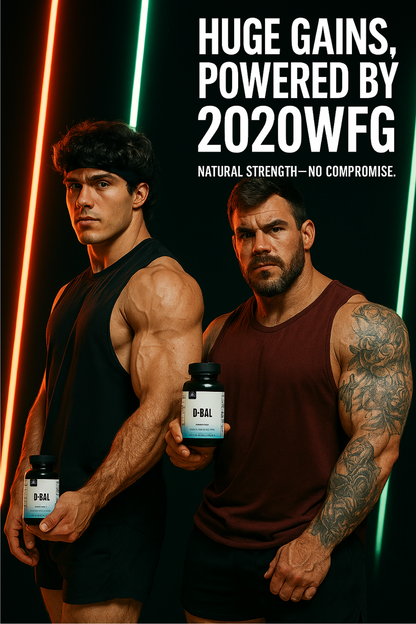 D-BULK: Anabolic Nutrient Partitioning Complex | 60 Servings – Magnesium, Horny Goat Weed &amp; Natural Actives for Muscle Performance by 2020WFG