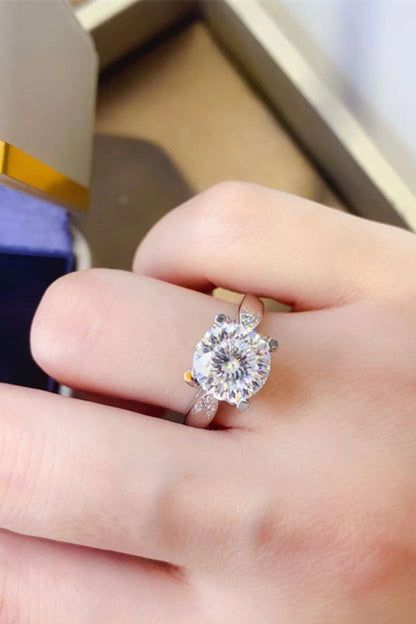 2 Carat Brilliant Round Cut Sparkala™ Platinum Over Pure Sterling Silver Ring by Sparkala