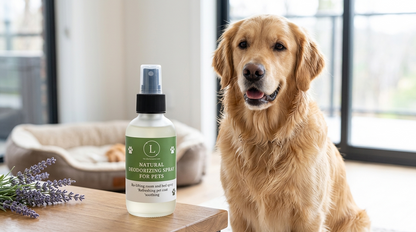 Pet Pampering Gift Box - All Natural Pet Wellness Kit, Soothing Balms &amp; Herbal Coat Powder by Lizush