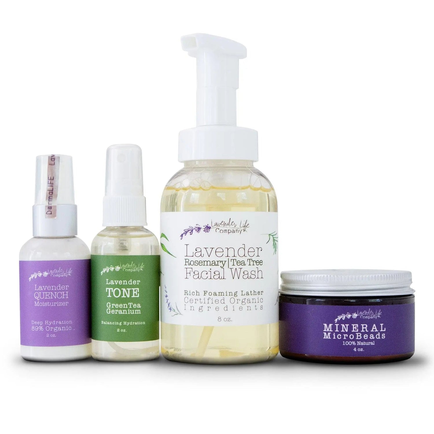 DermaLIFE All Natural Skin Care System – Daily by Lavender Life Company