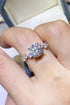2 Carat Brilliant Round Cut Sparkala™ Platinum Over Pure Sterling Silver Ring by Sparkala