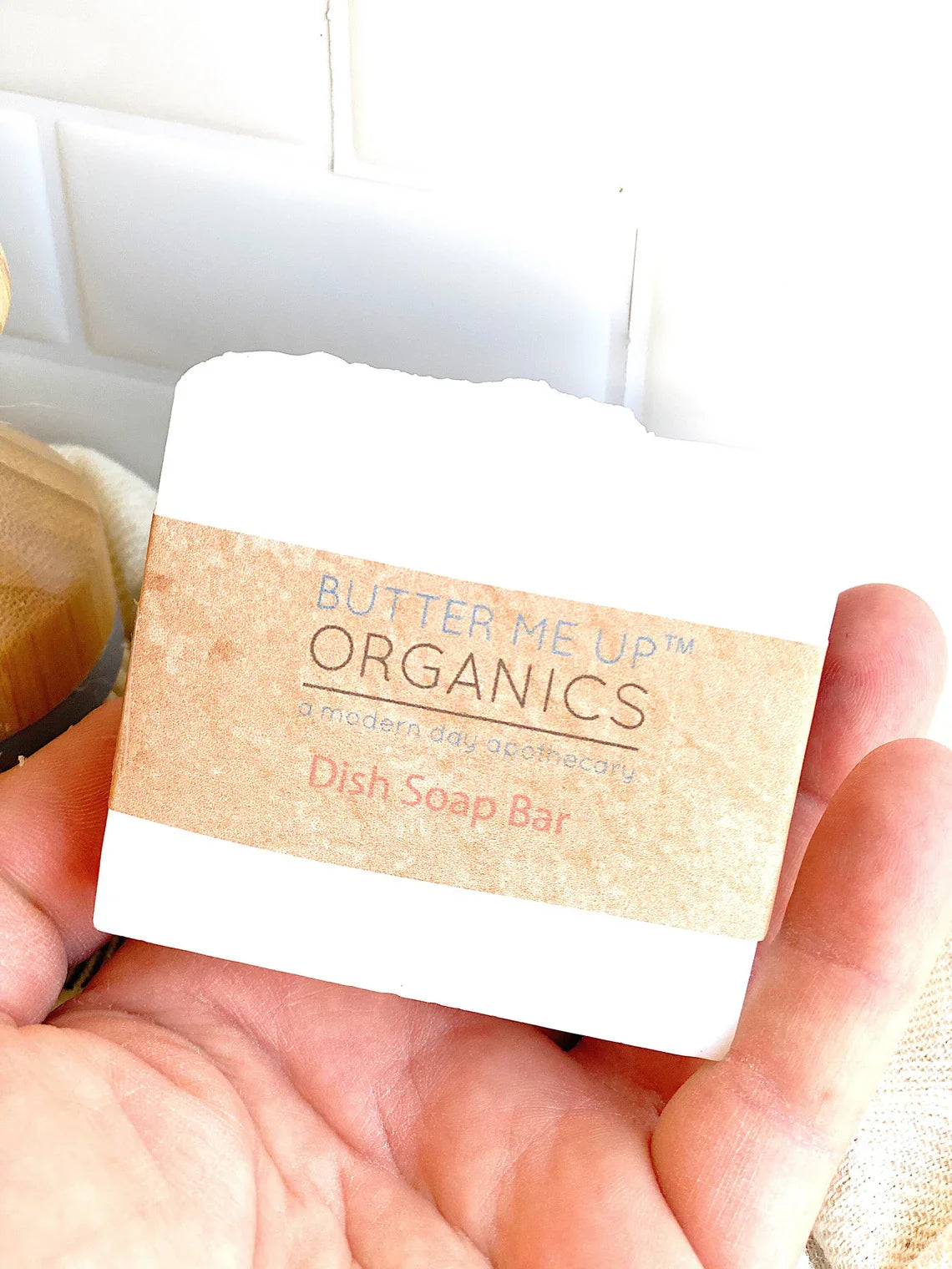 Organic Solid Dish Soap / Solid Dish Bar / Organic Dish Soap by Butter Me Up Organics