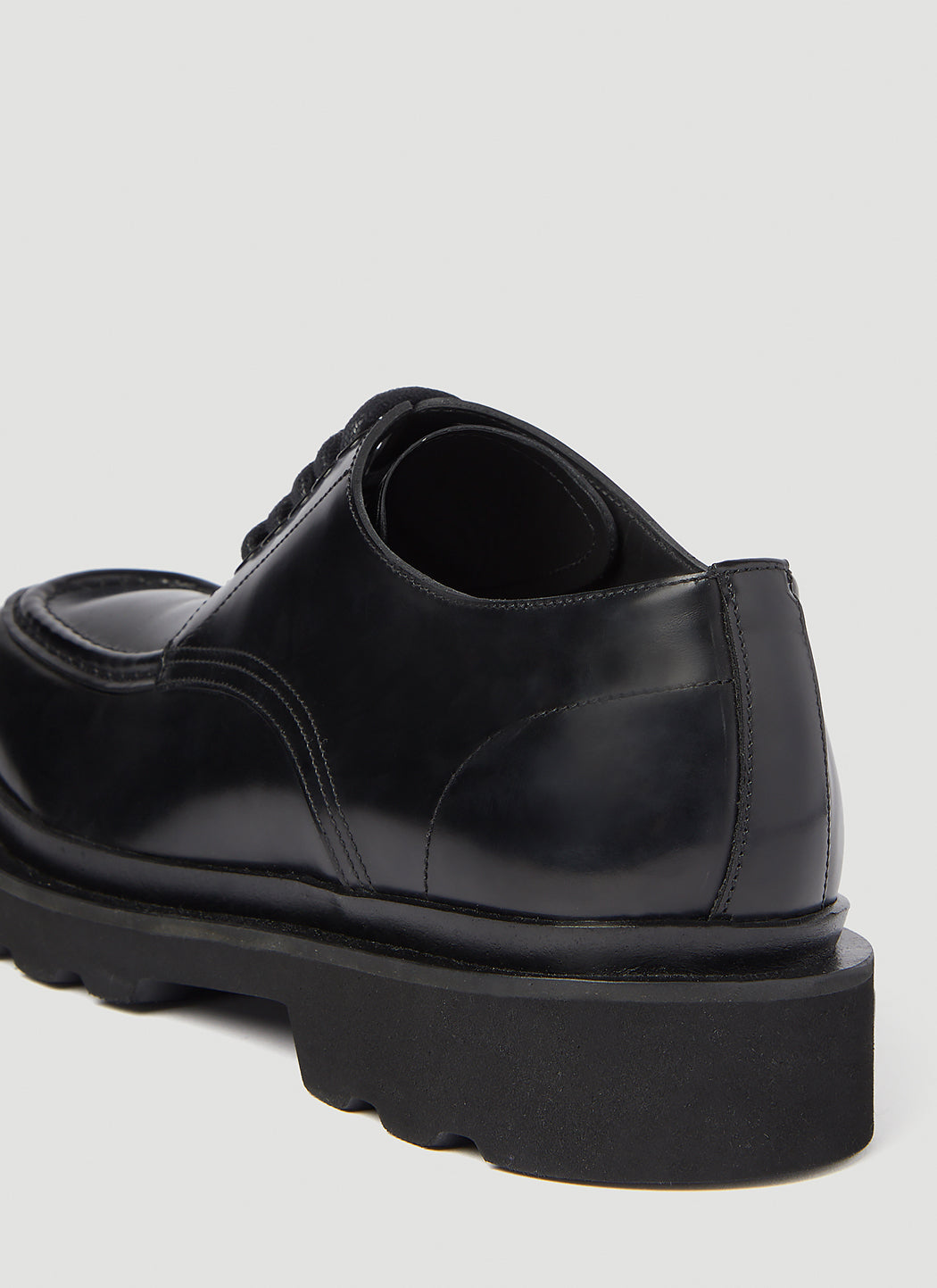 Dolce &amp; Gabbana Men Brushed Leather Derby Shoes by Luosophy